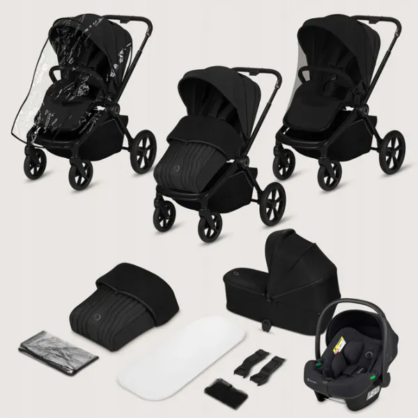 Cărucior pentru copil Lionelo Freya LN.234519/ Black photo 11