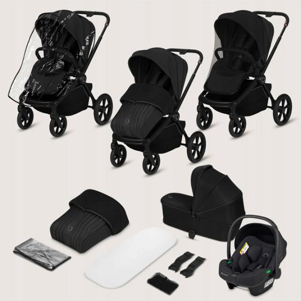 Cărucior pentru copil Lionelo Freya LN.234519/ Black photo 11