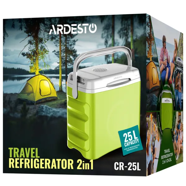 Термо-контейнер Ardesto CR-25L 21л / / Зеленый photo 6