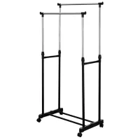 Вешалка 4Life Clothes Rack AT31 Нержавеющая сталь / Черный