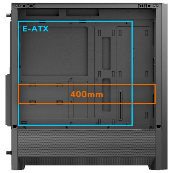 Carcasă Cougar MX230 RGB Mid Tower / Black photo 13