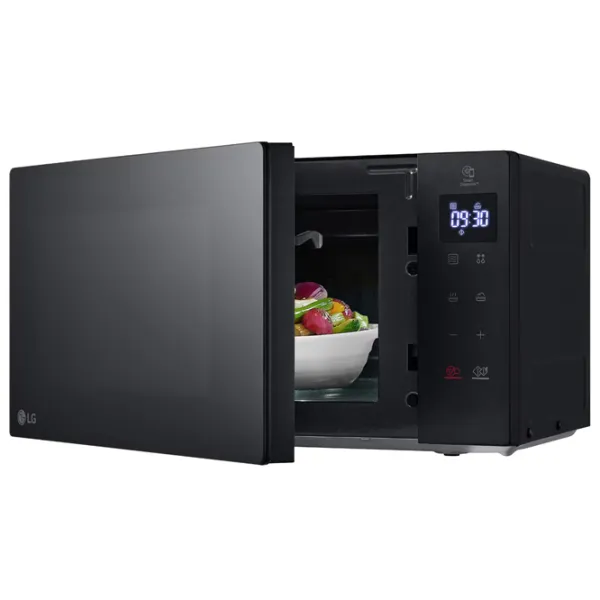 Cuptor cu microunde LG MS2032GAS Standart / 700 W / Black photo 5