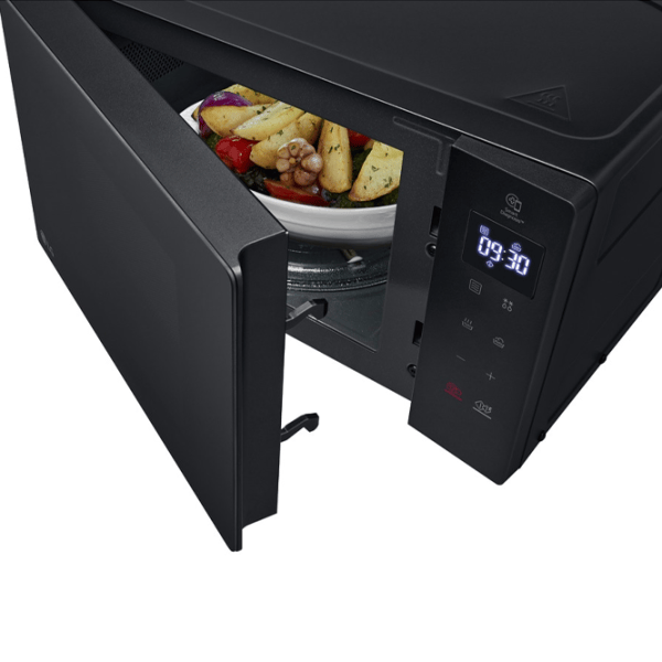 Cuptor cu microunde LG MS2032GAS Standart / 700 W / Black photo 7