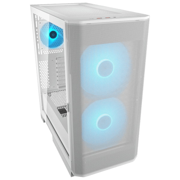 Carcasă Cougar Airface FLO RGB Mid Tower / White photo 3