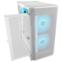 Carcasă Cougar Airface FLO RGB Mid Tower / White photo 4