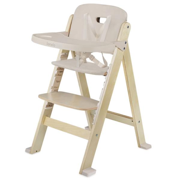 Scaun de masă Lionelo Floris (LN.234489) Clasic/ 6 luni / Beige  photo 8