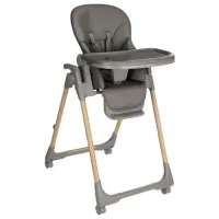 Стульчик для кормления Kikka Boo Olive (KB.125296) Классический/ 0 месяцев / Dark Grey 