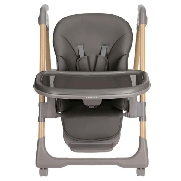 Стульчик для кормления Kikka Boo Olive (KB.125296) Классический/ 0 месяцев / Dark Grey  photo 3