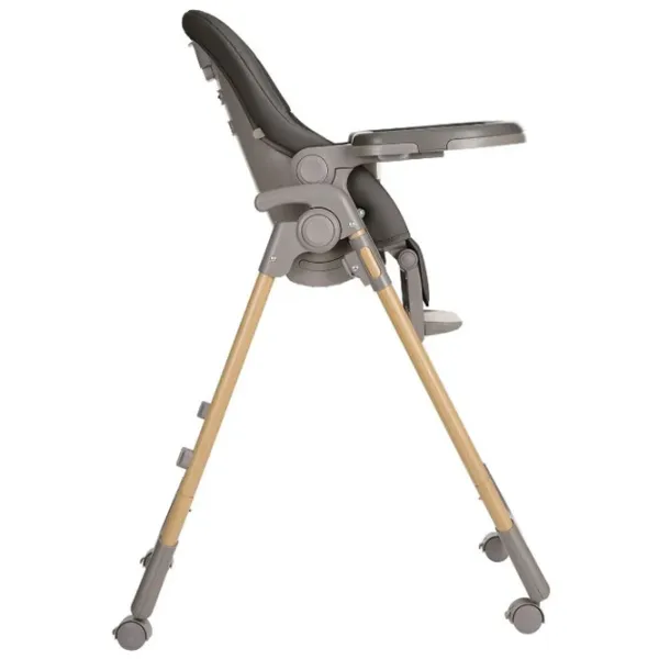 Стульчик для кормления Kikka Boo Olive (KB.125296) Классический/ 0 месяцев / Dark Grey  photo 8