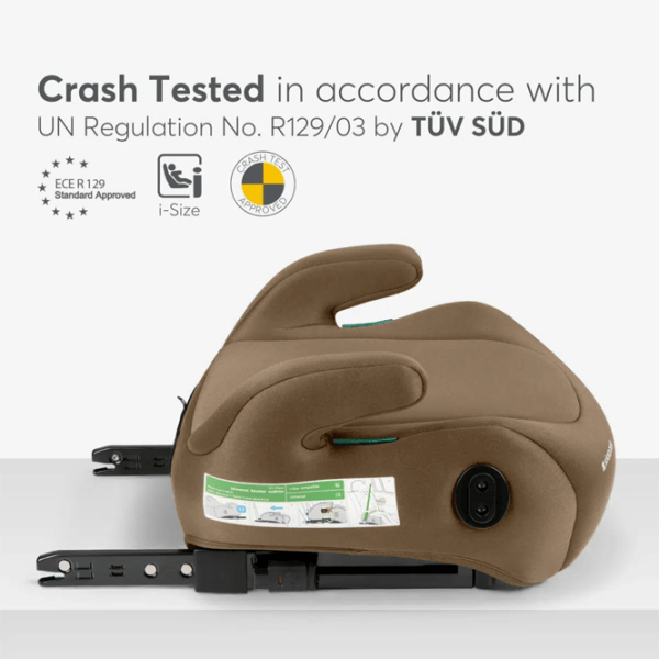 Scaun auto KikkaBoo i-Tip 2  7 ani - 12 ani / 36 kg / Beige photo 6