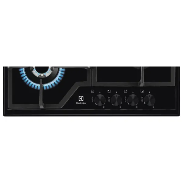 Plită încorporabilă pe gaz Electrolux KGS6436K Oțel emailat / Black photo 3