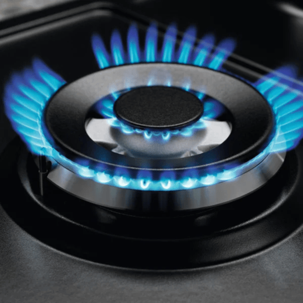 Plită încorporabilă pe gaz Electrolux KGS6436K Oțel emailat / Black photo 5