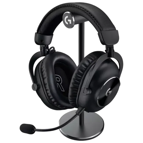 Наушники Logitech G Pro X 2 + STAND Черный Беспроводные/ Игровой photo 1