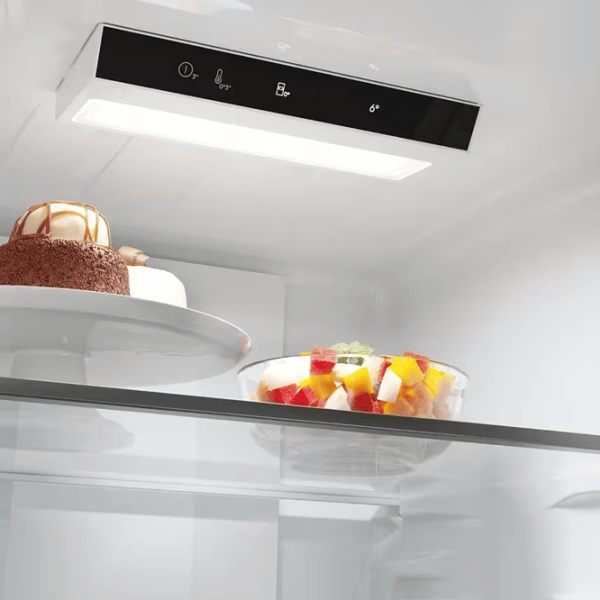 Frigider Candy CNCQ2T518DW cu congelator jos 279 l / 182.5 cm / White photo 5