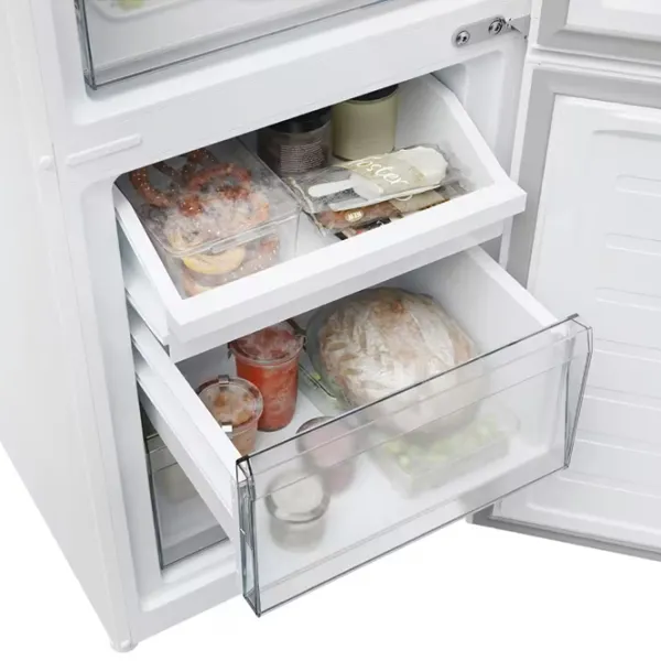 Frigider Candy CNCQ2T518DW cu congelator jos 279 l / 182.5 cm / White photo 7