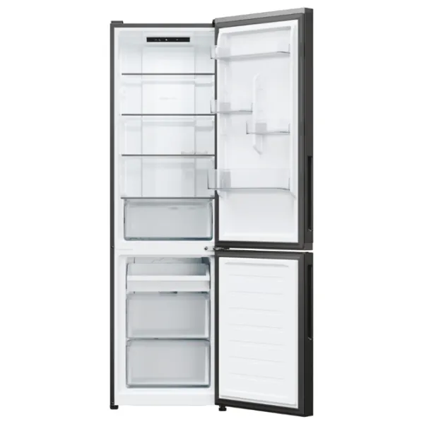 Frigider Candy CNCQ2T518EB cu congelator jos 279 l / 182.5 cm / Black photo 3