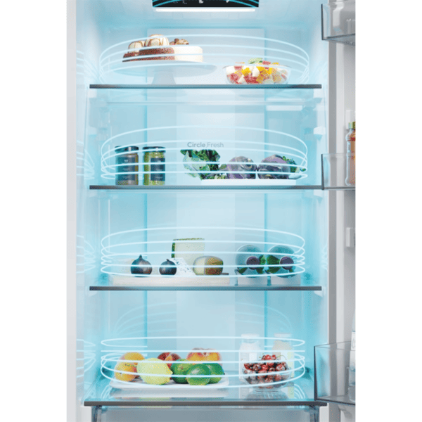 Frigider Candy CNCQ2T518EB cu congelator jos 279 l / 182.5 cm / Black photo 7
