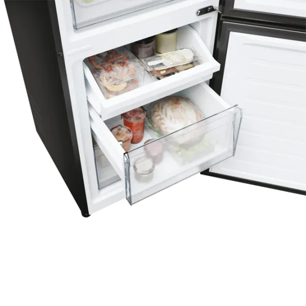 Frigider Candy CNCQ2T518EB cu congelator jos 279 l / 182.5 cm / Black photo 11