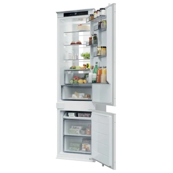 Frigider Candy CNBQT5519DW cu congelator jos 284 l / 193.5 cm / White photo 2