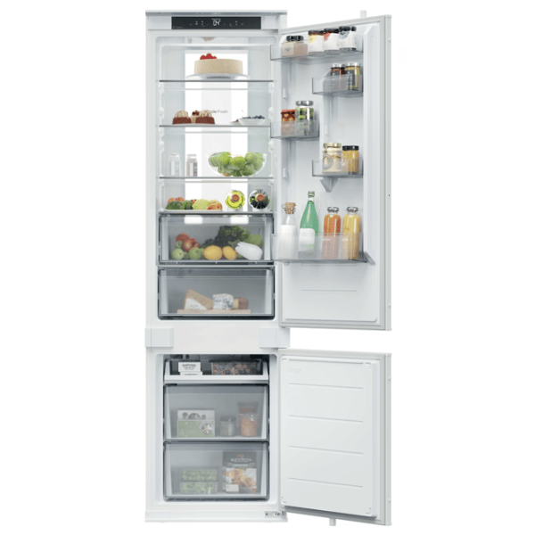 Frigider Candy CNBQT5519DW cu congelator jos 284 l / 193.5 cm / White photo 3