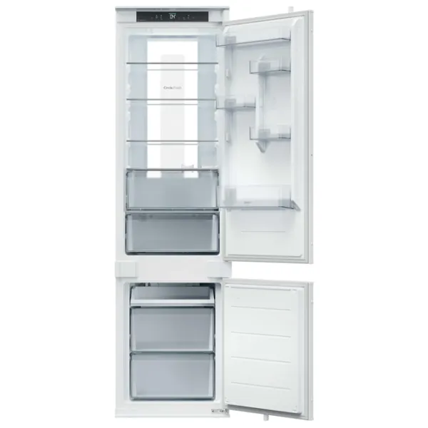 Frigider Candy CNBQT5519DW cu congelator jos 284 l / 193.5 cm / White photo 4