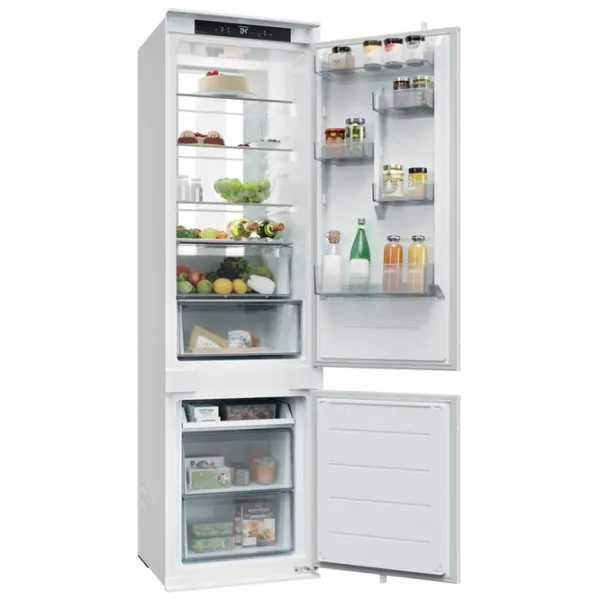 Frigider Candy CNBQT5519DW cu congelator jos 284 l / 193.5 cm / White photo 5