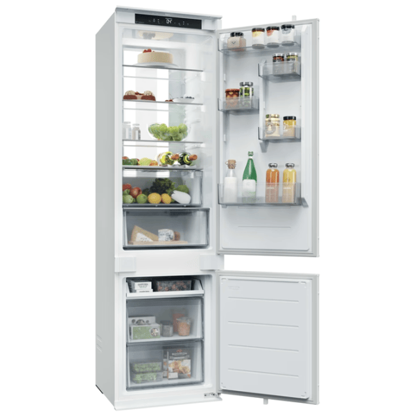 Frigider Candy CNBQT5519DW cu congelator jos 284 l / 193.5 cm / White photo 5