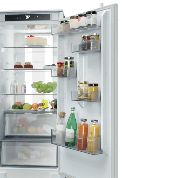 Frigider Candy CNBQT5519DW cu congelator jos 284 l / 193.5 cm / White photo 8