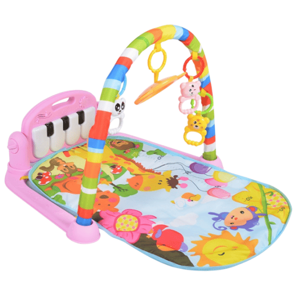 Covoraş pentru joc Moni Fitness Girl (696-R22) 0+/ / Multicolor photo 1