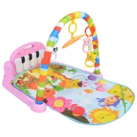 Covoraş pentru joc Moni Fitness Girl (696-R22) 0+/ / Multicolor