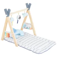Covoraş pentru joc Moni Sahara (MT.235115) 0+/ Dreptunghiular/ Blue