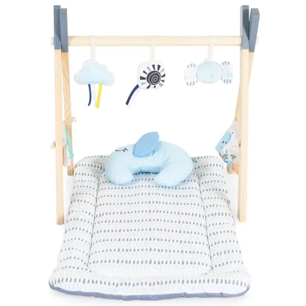 Covoraş pentru joc Moni Sahara (MT.235115) 0+/ Dreptunghiular/ Blue photo 4