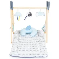 Covoraş pentru joc Moni Sahara (MT.235115) 0+/ Dreptunghiular/ Blue photo 4