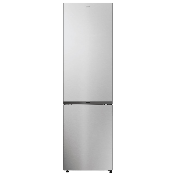 Frigider Candy CNCQ2T620EX cu congelator jos 409 l / 205 cm / Inox photo 1