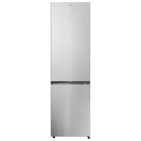 Frigider Candy CNCQ2T620EX cu congelator jos 409 l / 205 cm / Inox