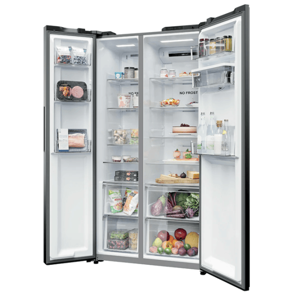 Frigider Candy CNSQ2T918EWX Side by Side 527 l / 177.5 cm / Inox photo 7