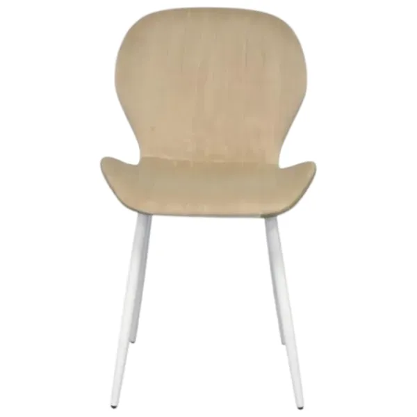 Set masă și scaune Evelin DT 532R Wh + 6 YTC-064Wh UF910-01 Ovală / PAL / Light-Beige photo 4