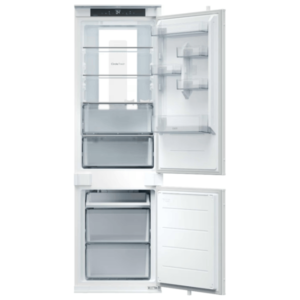 Frigider Candy CNBQT5518D cu congelator jos 251 l / 177.2 cm / White photo 2