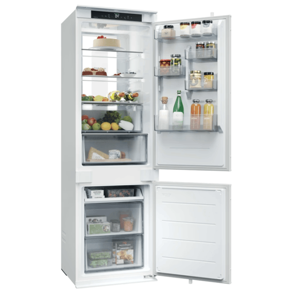Frigider Candy CNBQT5518D cu congelator jos 251 l / 177.2 cm / White photo 4