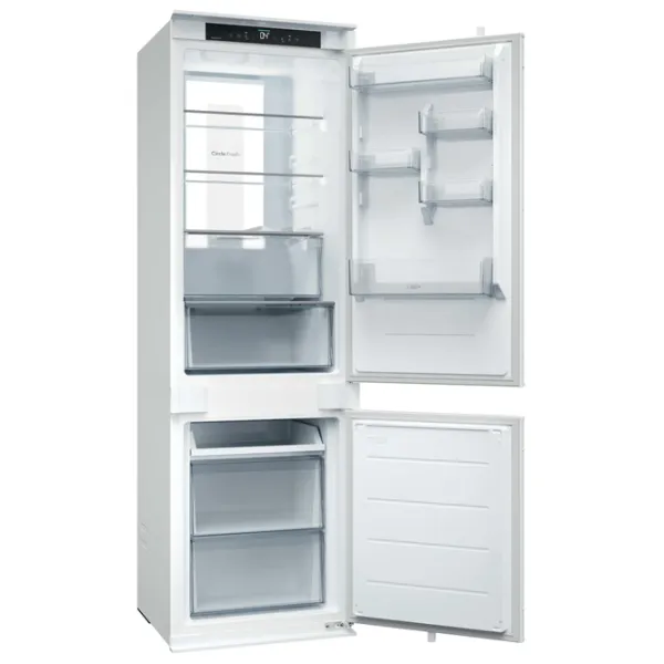 Frigider Candy CNBQT5518D cu congelator jos 251 l / 177.2 cm / White photo 5