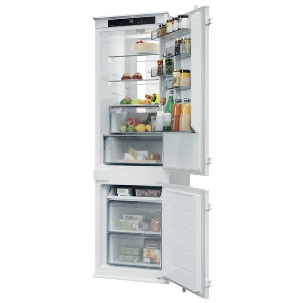 Frigider Candy CNBQT5518D cu congelator jos 251 l / 177.2 cm / White photo 13
