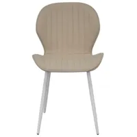 Set masă și scaune Evelin DT 531R Wh + 4 YTC-064Wh BJORN-24 Dreptunghiulară / PAL / Light-Beige photo 5