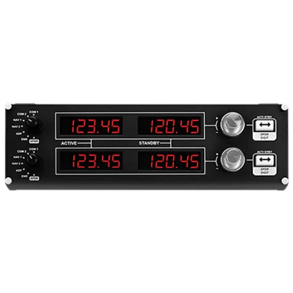 Приборная панель Logitech G Saitek PRO Flight Radio Проводная / 6 buttons / Черный photo 5