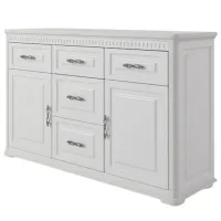 Comodă ML-Mobila Marseille 2 №14 101 x 164 x 49 / PAL / Stejar polar 