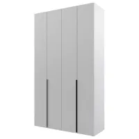 Dulap ML-Mobila Lira 4Д 160 x 50 x 240 / DSP / Gri deschis