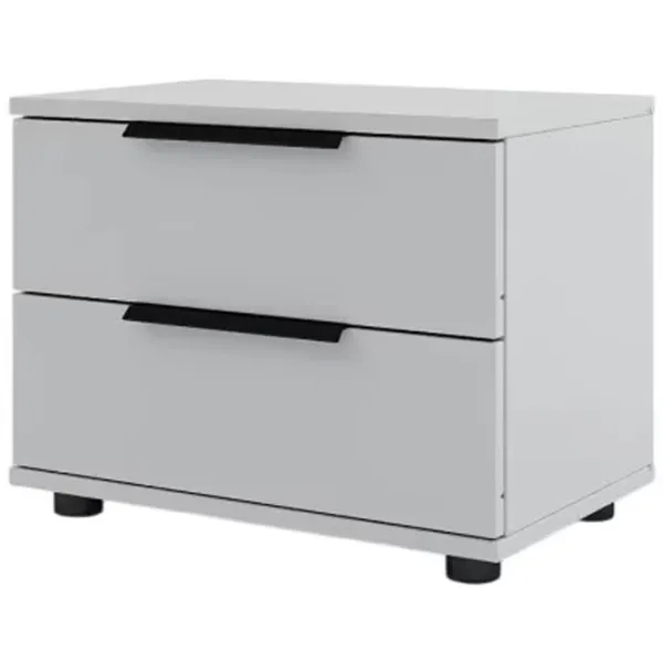 Тумбочки ML-Mobila Lira 42 x 55 x 35см / ДСП / Светло серый photo 1