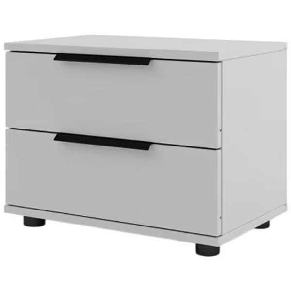 Тумбочки ML-Mobila Lira 42 x 55 x 35см / ДСП / Светло серый photo 1