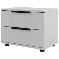 Тумбочки ML-Mobila Lira 42 x 55 x 35см / ДСП / Светло серый