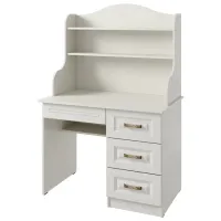 Masă de birou ML-Mobila Liverpool №45 PAL/ Ivory