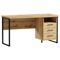 Masă de birou ML-Mobila Loft OP 172 PAL/ Stejar evok Negru